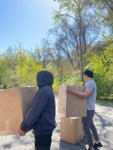 The Use of Packing Paper when Moving House