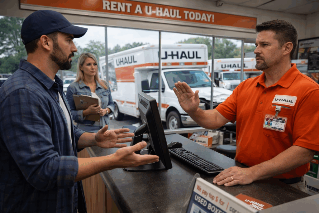 U-Haul rental office