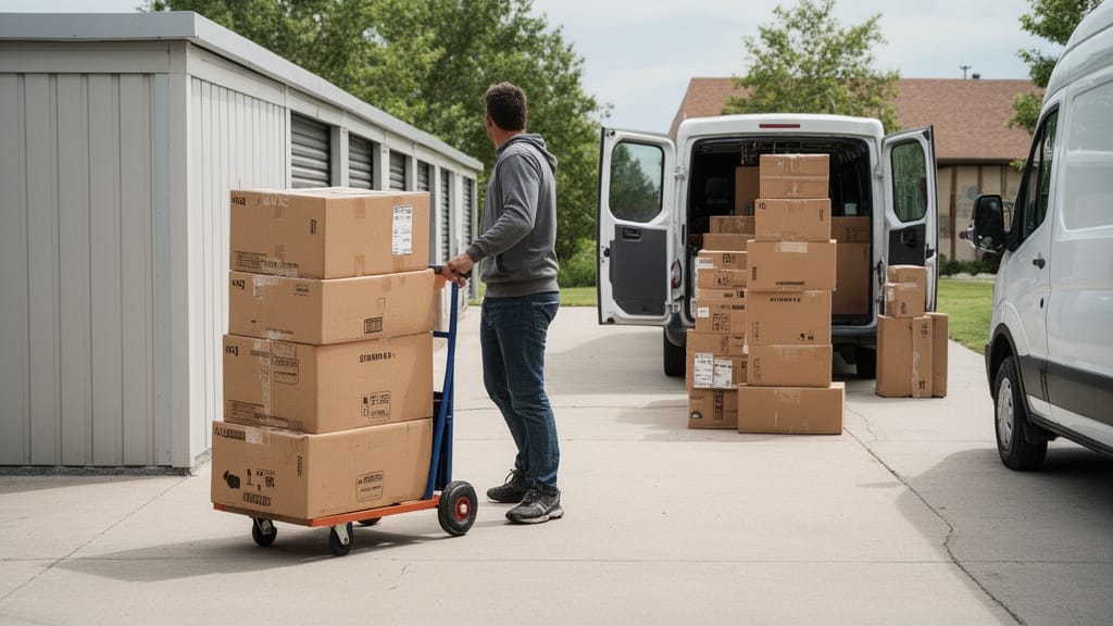When Storage Beats Rushing an Overlapping Move