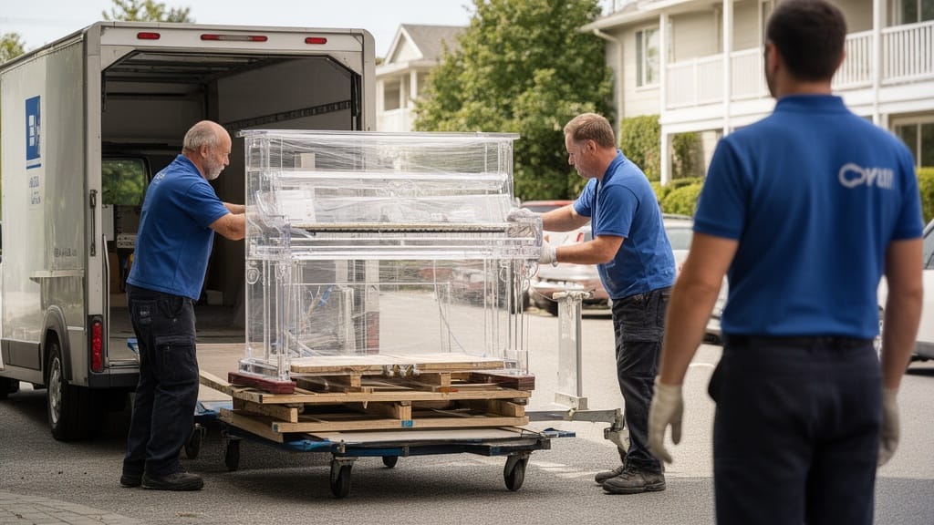 Born to Move's Transparent Piano Moving Pricing