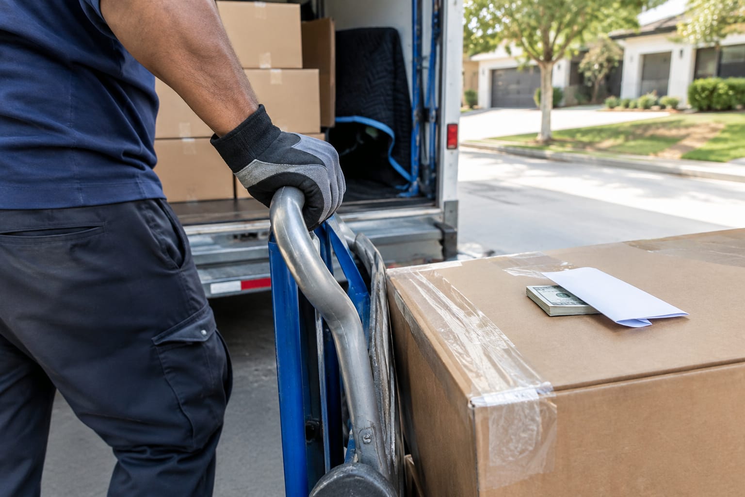 Mover Tip Amounts: Recommended Ranges by Move Type